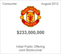 Manchester United $233 million Initial Public Offering