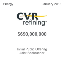 CVR Revining $690 million Initial Public Offering