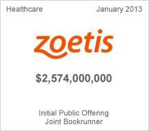 Zoetis $2.5 billion Initial Public Offering