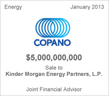 Copano $5 billion sale
