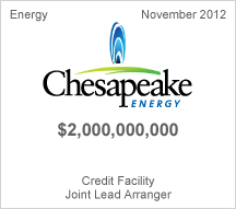 Chesapeake Energy $2 billion Credit Facility
