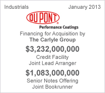 Du Pont $3.2 billion Credit Facility - $1 billion Senior Notes Offering 