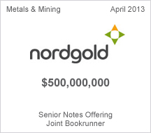 Norgold - $500 million Senior Notes Offering