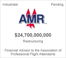 AMR $24.7 billion restructuring