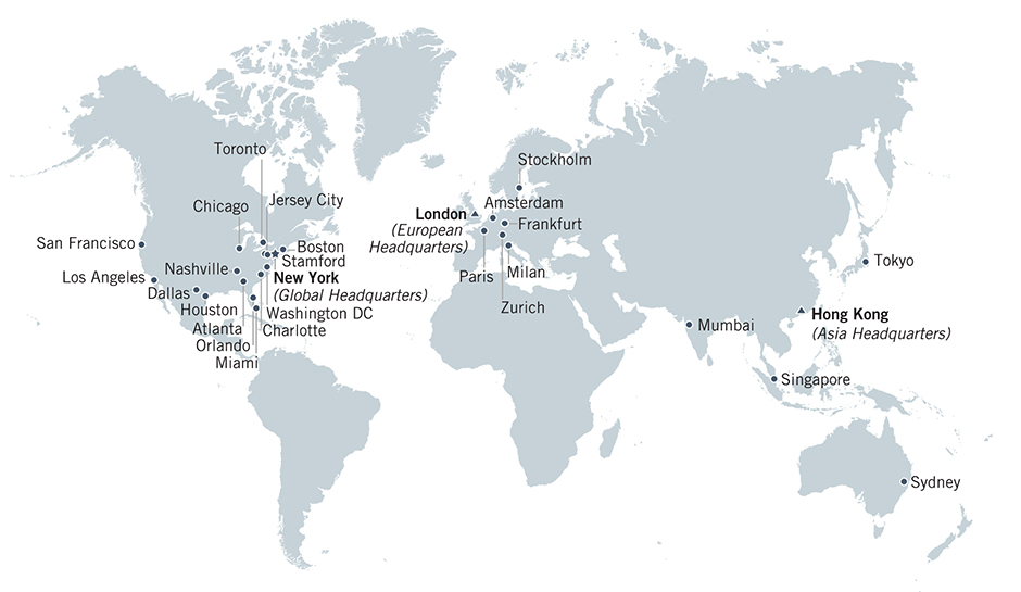 Jefferies Offices around the world