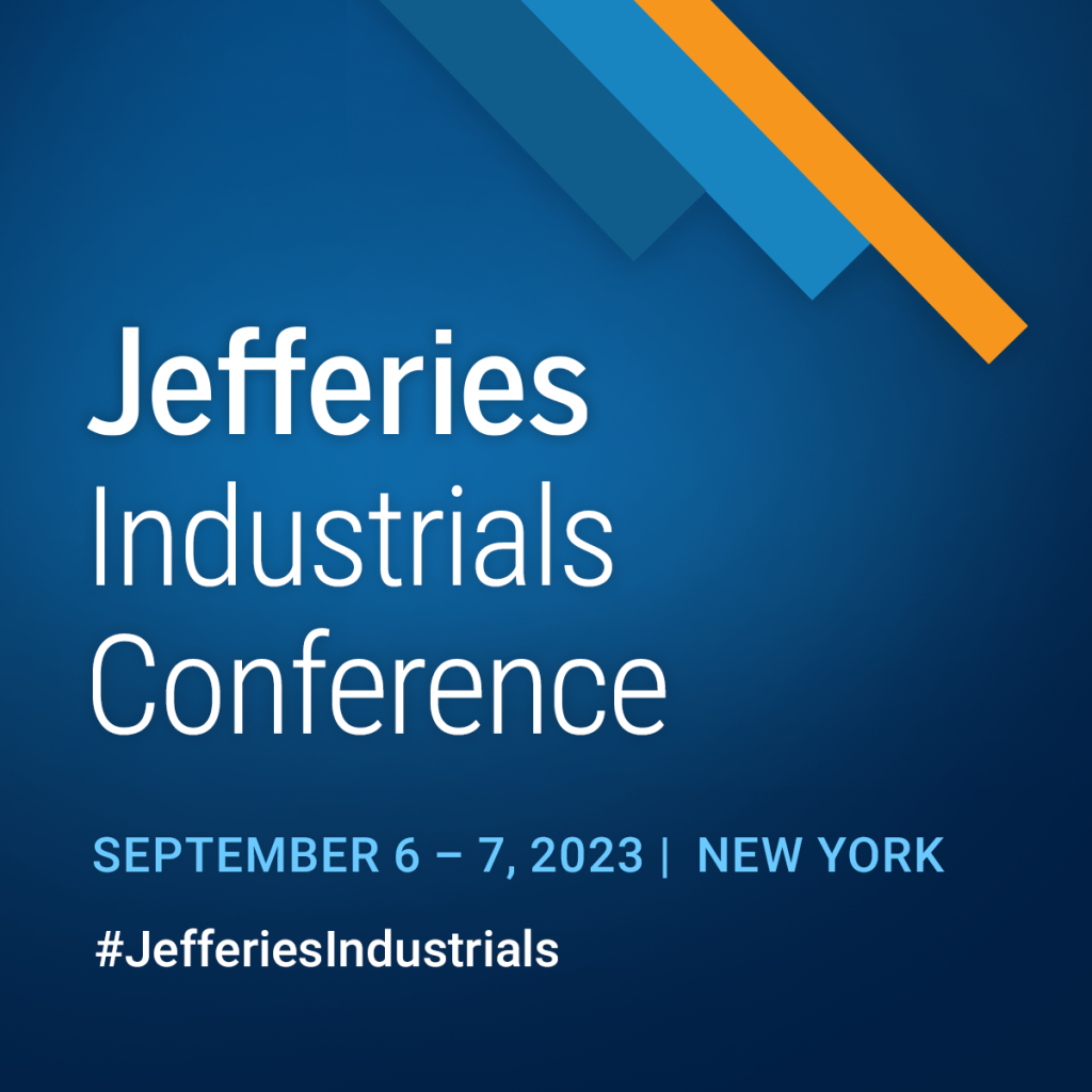 Jefferies Industrials Conference 2023 Jefferies