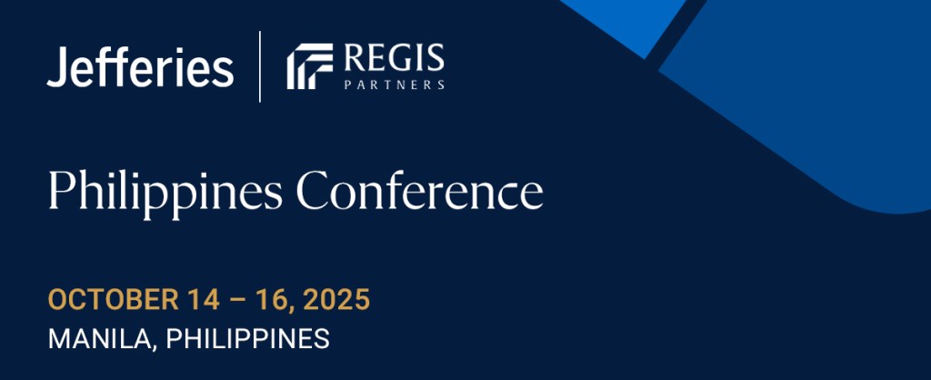 Regis Partners Philippines Conference in Manila