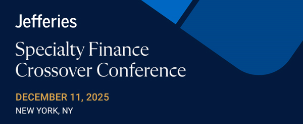 Specialty Finance Crossover Conference