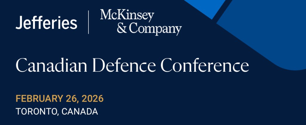 Jefferies x McKinsey Canadian Defence Conference