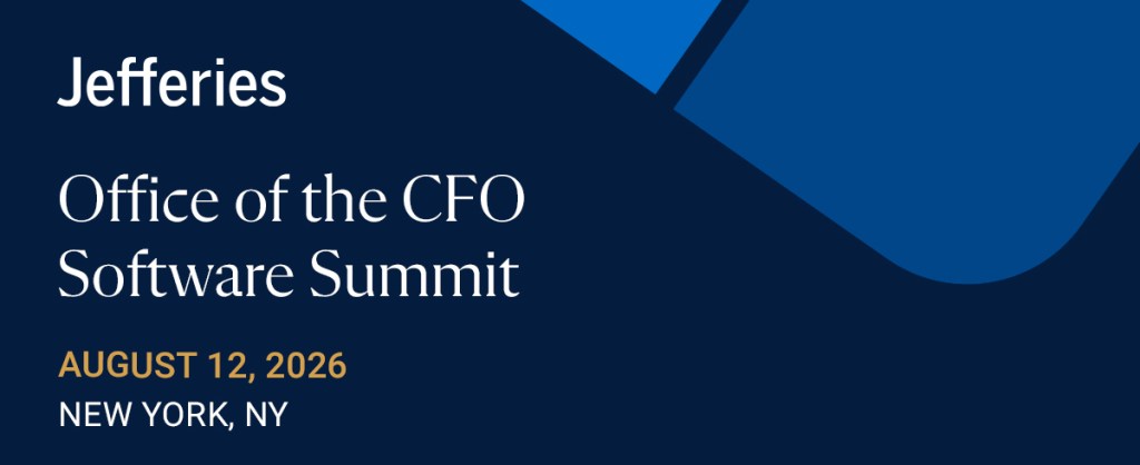 Office of the CFO Software Summit