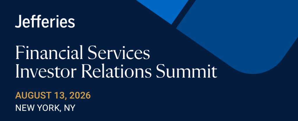 Financial Services IR Summit